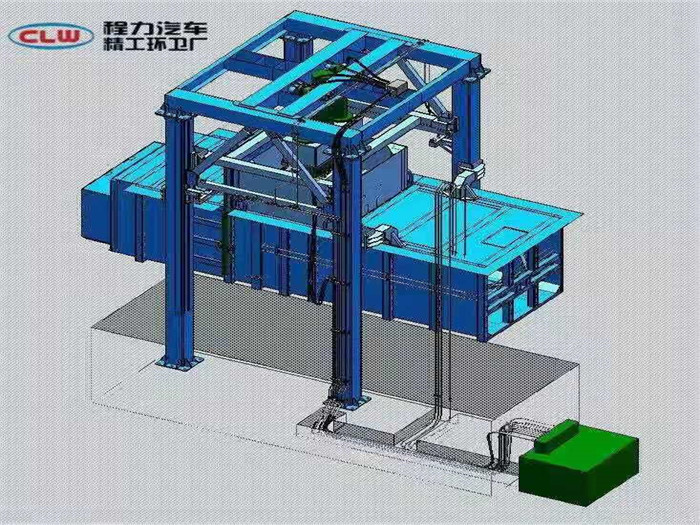 垂直壓縮垃圾站